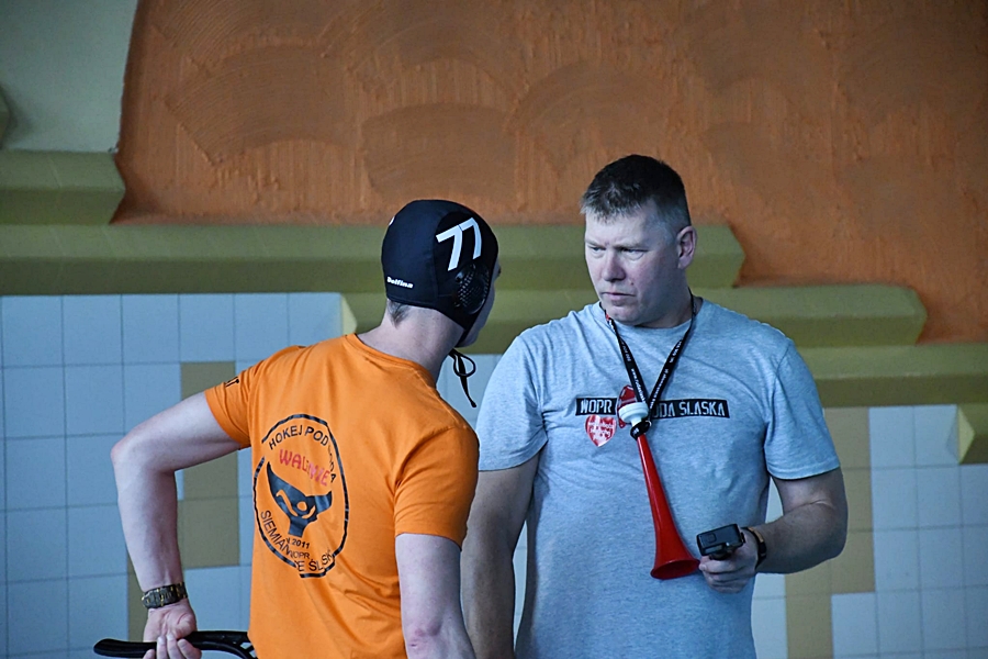 Hokej pod wodą Walenie Siemianowice Śląskie Finał WOŚP w Rudzie Śląskiej 25 I 2026